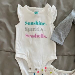 Baby girl onesie